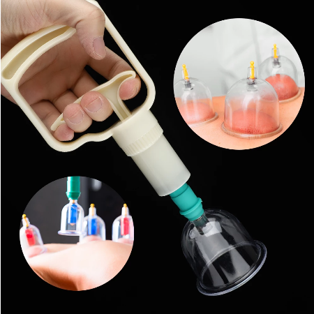 32 Stuk Vacuüm Cupping Set Zuignap Potten Lichaam Rug Massage Tool Anti Cellulite