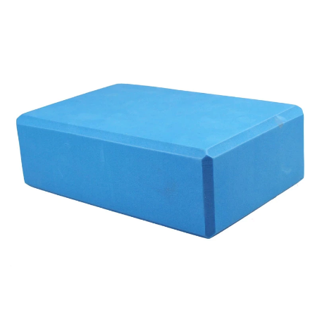 Eva Yoga Kurk Blauw Blok Lichtgewicht Draagbare Pilates Foam Brick Home Stretch Gym