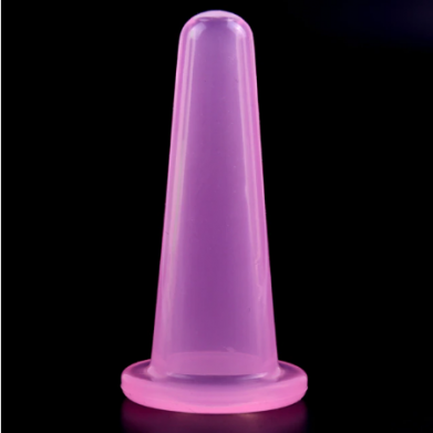 2Pcs Siliconen Jar Vacuüm Cuppings Blikjes Voor Body Neck Facial Massage Zuig Blikjes