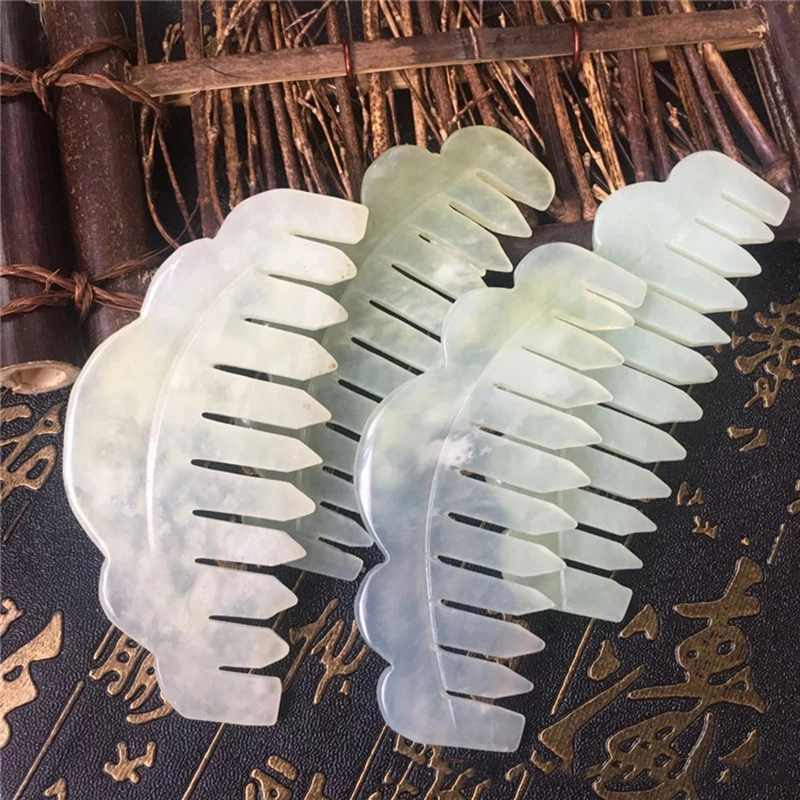 Traditionele-Chinese-Natuur-Jade-Kam-Massage-Spa-Acupunctuur-Hoofd-Behandeling-Gua-Sha-Board