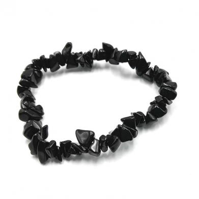 Zwarte Toermalijn Split Armband-Natuursteen-Zwarte-Toermalijn-Armbanden-Vrouwen-Geschenken-Voor-Vrouwen-Armband