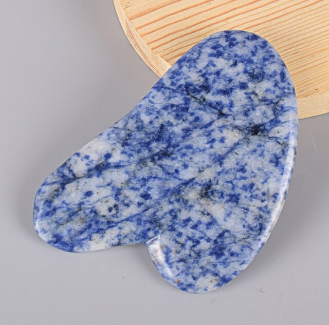 Sodaliet-Gezicht-Gua-Sha-Tool-Huidverzorging-Body-Natuurlijke-Crystal-Mineral-Stone-schraper