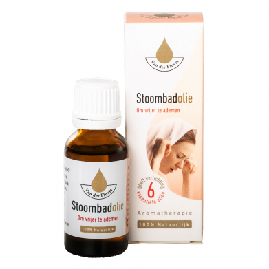 Stoombadolie Van der Pluym, 20ml, aromatherapie, massageolie 100% natuurlijke ingredienten