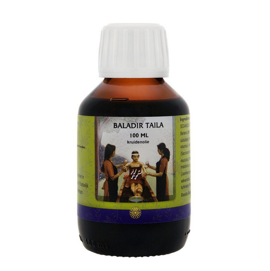 Taila-kruidenolie-ayurvedischeolie-ayurveda-Baladir-taila-100ml-250ml