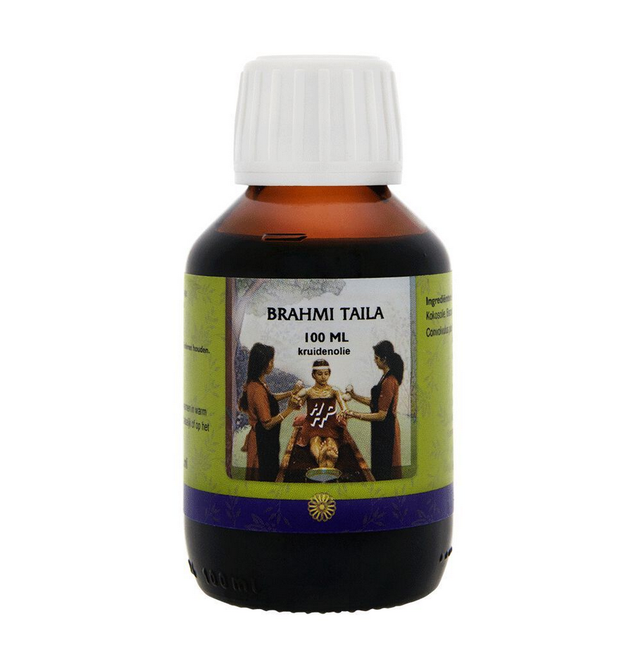 Taila-kruidenolie-ayurvedischeolie-ayurveda-Brahmi-taila-100ml-250ml