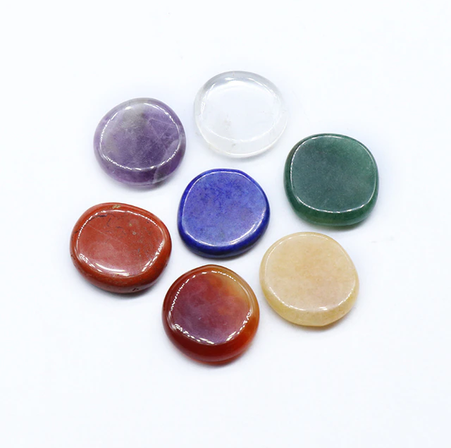 Chakra Armband met Zeven Edelstenen Kralen