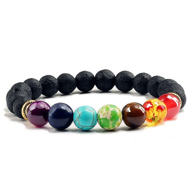 Lavasteen_Chakra_Armband1