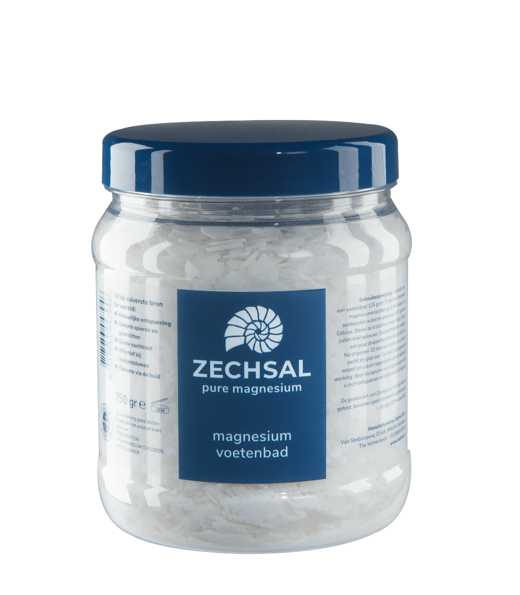 Zechsal_Magnesium_Voetenbad_Magnesiumvlokken_750gr