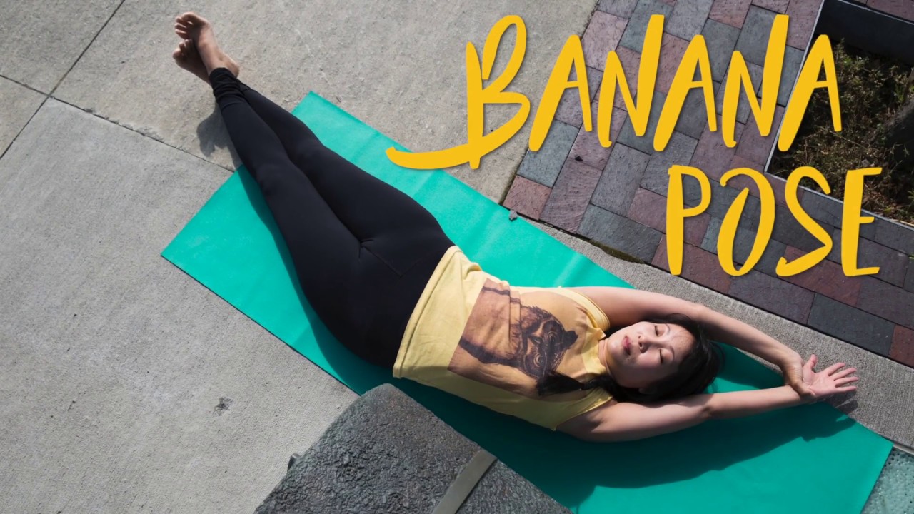 De Bananasana of te wel de Banaanhouding Massage Fabriek